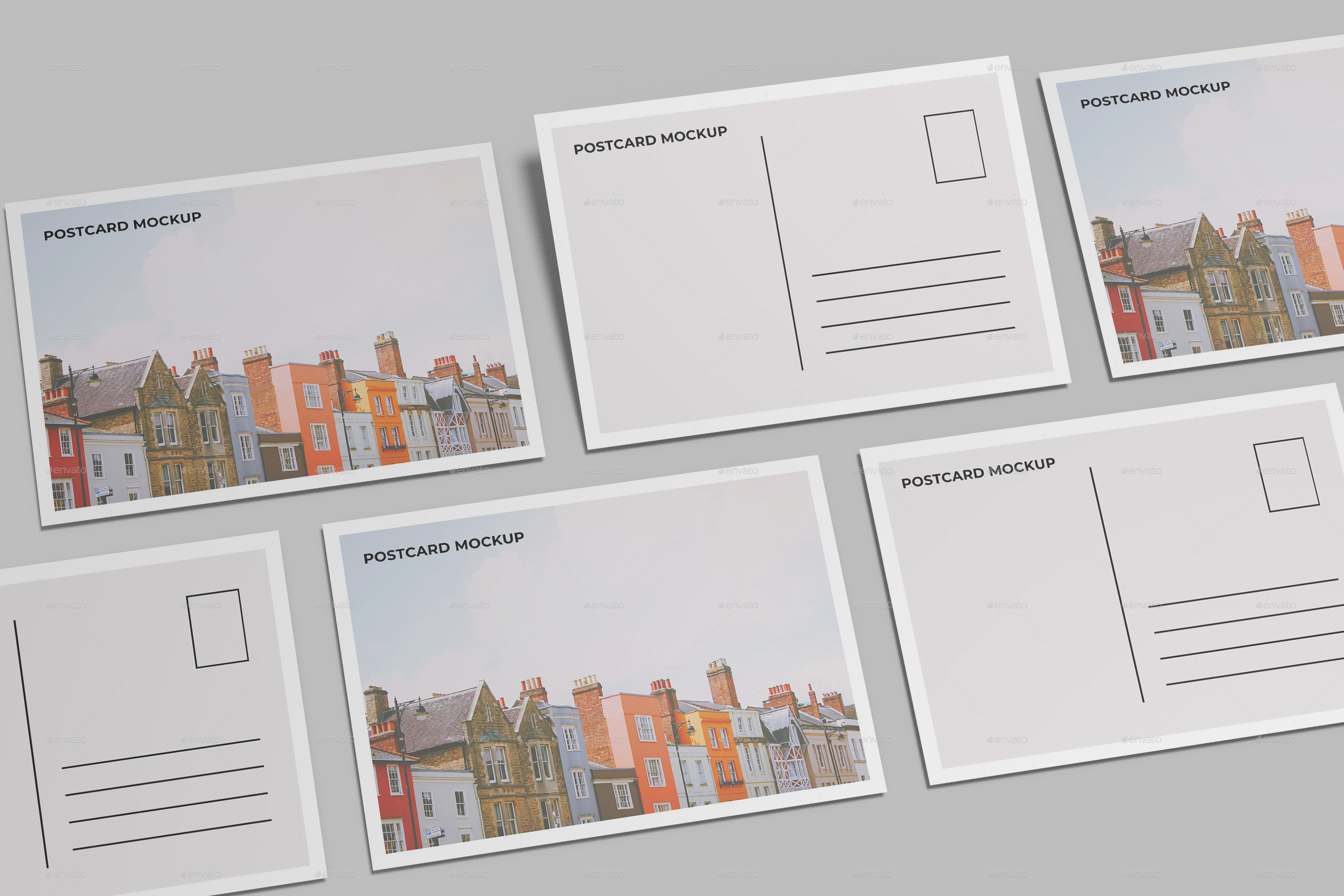 Postcard Mockup, Graphics GraphicRiver